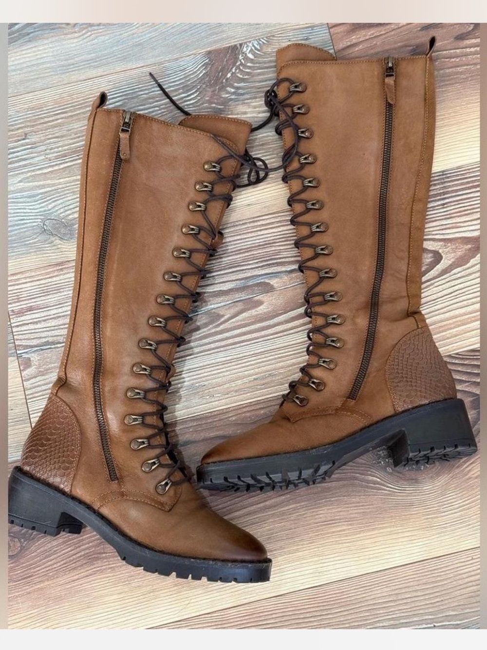 Vintage foundry co Henrietta knee high boots
